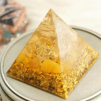 Thumbnail for Wealth and Prosperity Ceregat Orgonite Pyramid