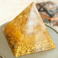 Thumbnail for Wealth and Prosperity Ceregat Orgonite Pyramid
