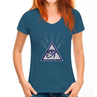 Thumbnail for Eye of Horus Pyramid T-Shirt YourSoulPlace.com