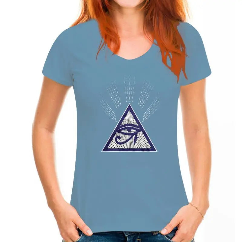 Eye of Horus Pyramid T-Shirt YourSoulPlace.com