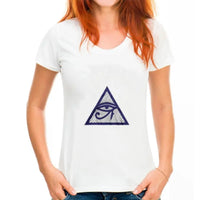 Thumbnail for Eye of Horus Pyramid T-Shirt YourSoulPlace.com