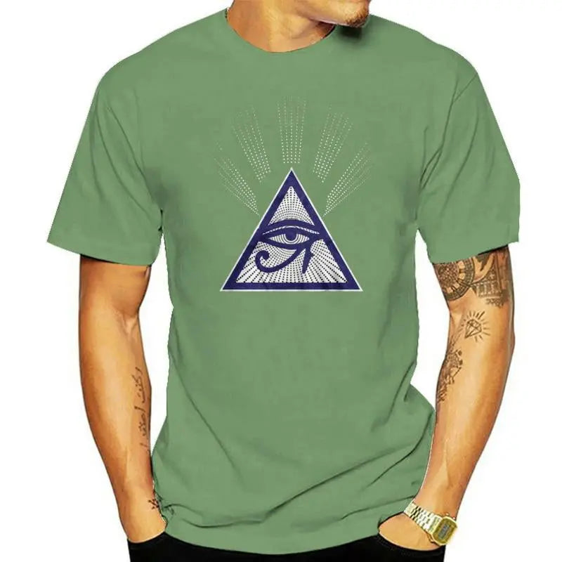 Eye of Horus Pyramid T-Shirt YourSoulPlace.com