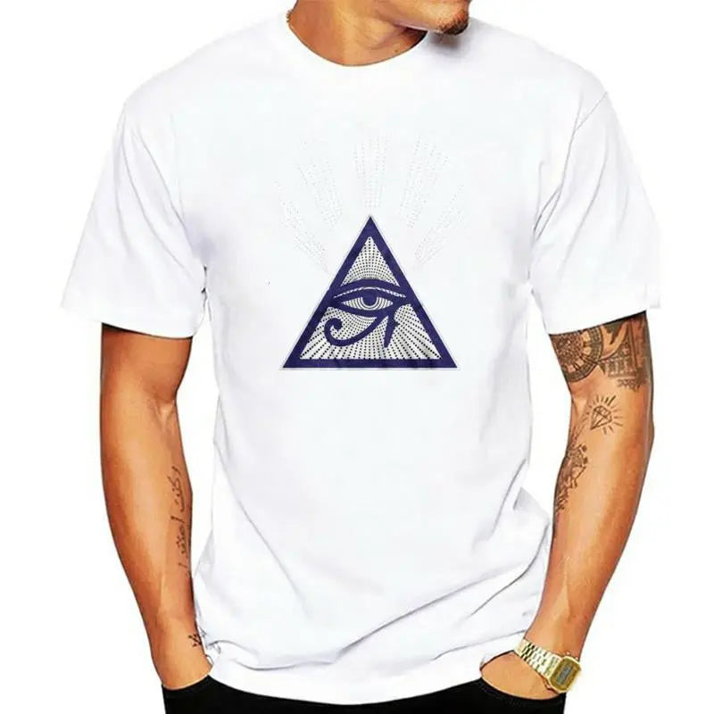 Eye of Horus Pyramid T-Shirt YourSoulPlace.com