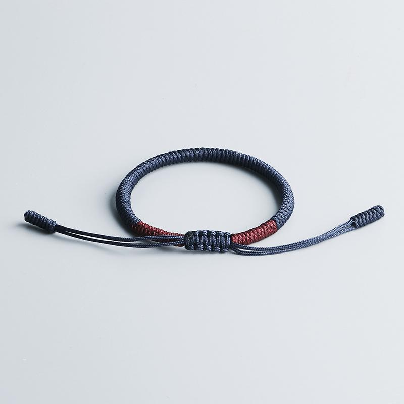 TIBETAN BUDDHIST HANDMADE LUCKY KNOT BRACELETS - NEW COLORS
