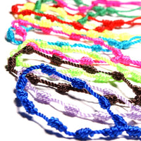 Thumbnail for 10 Pc Rainbow Set Cotton DECENARIO Rosary Bracelets