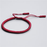 Thumbnail for TIBETAN BUDDHIST HANDMADE LUCKY KNOT BRACELETS - NEW COLORS