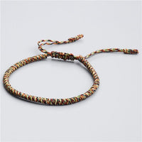 Thumbnail for TIBETAN BUDDHIST HANDMADE LUCKY KNOT BRACELETS - NEW COLORS