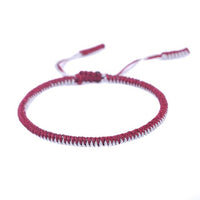 Thumbnail for TIBETAN BUDDHIST HANDMADE LUCKY KNOT BRACELETS - NEW COLORS
