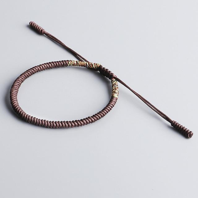 TIBETAN BUDDHIST HANDMADE LUCKY KNOT BRACELETS - NEW COLORS