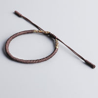 Thumbnail for TIBETAN BUDDHIST HANDMADE LUCKY KNOT BRACELETS - NEW COLORS