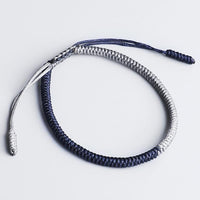 Thumbnail for TIBETAN BUDDHIST HANDMADE LUCKY KNOT BRACELETS - NEW COLORS