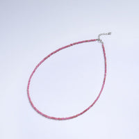 Thumbnail for Feminine Beaded Natural Stones 'FERTILITY' Necklace with Sterling Silver