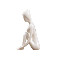Thumbnail for Abstract Glazed Ceramic YOGA Figurine- 12 Poses Available-BUY 2, GET a 3RD FREE!