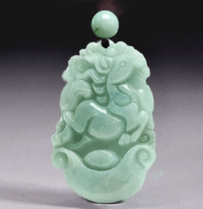 2024 - Year of The DRAGON ! Carved Natural Burmese Jadeite Necklace - Choose your Animal!
