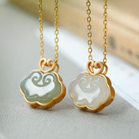 Thumbnail for Natural Jade Charm Necklace-Your Soul Place