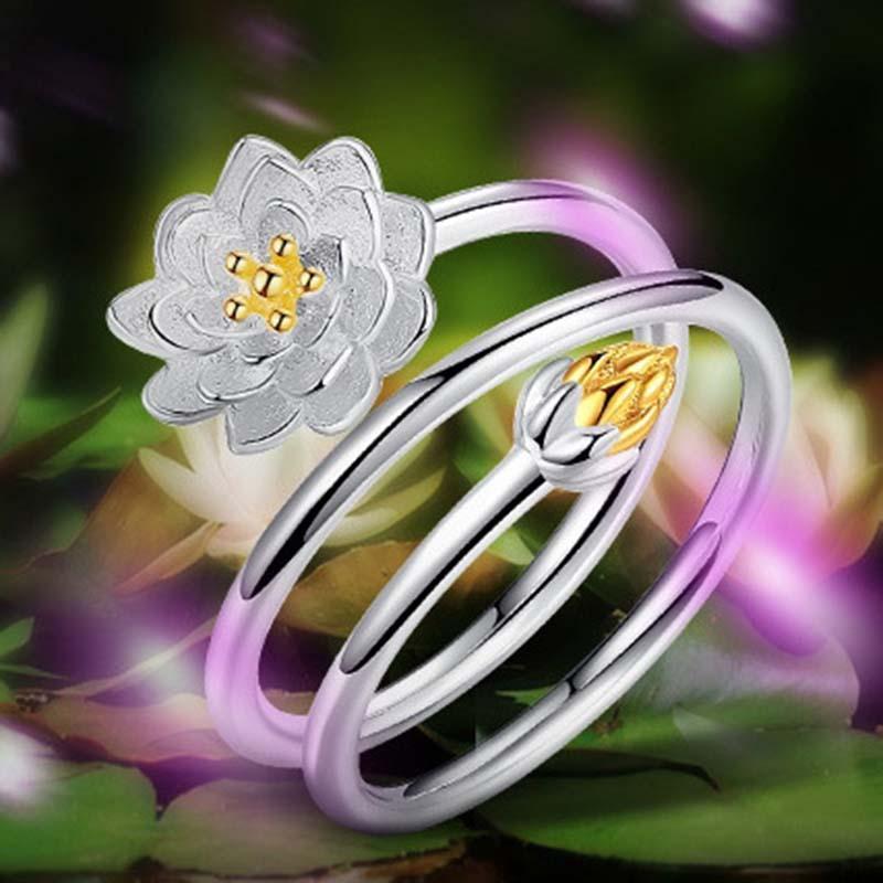 Elegant Lotus Ring-Your Soul Place