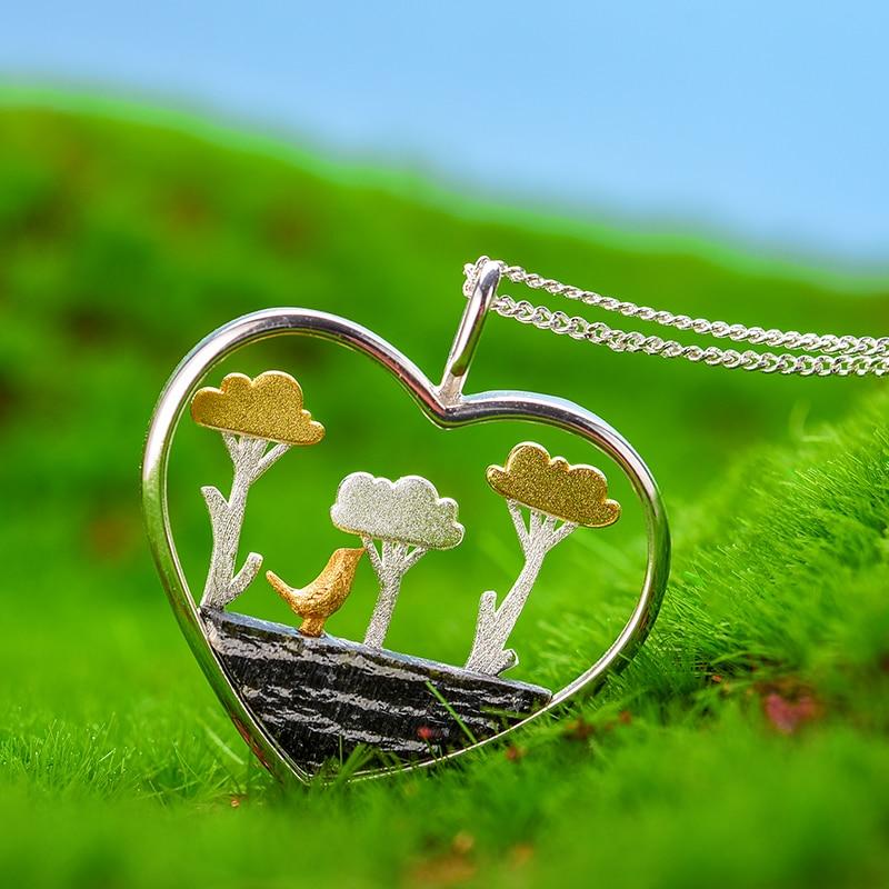 Natural Planting Trees of Clouds Necklace-Your Soul Place