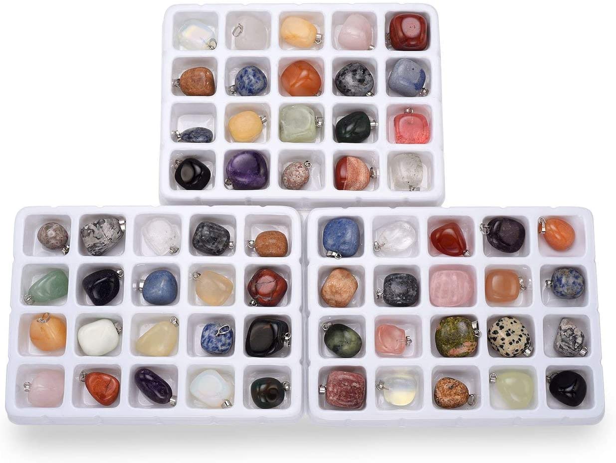Natural Crystal Gemstone Pendant Set-Your Soul Place