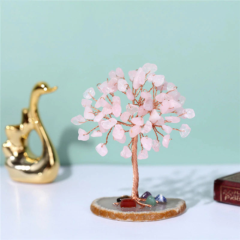 Natural Healing Gemstone Crystal Feng Shui Money Tree-Your Soul Place