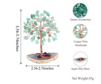 Thumbnail for Natural Healing Gemstone Crystal Feng Shui Money Tree