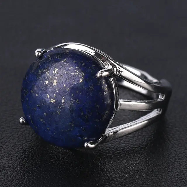 Natural Gemstone Cocktail Ring-Your Soul Place
