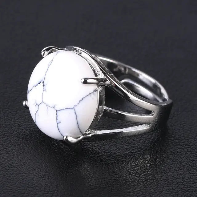 Natural Gemstone Cocktail Ring-Your Soul Place
