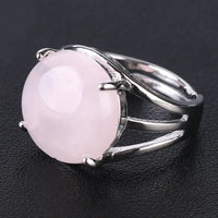 Thumbnail for Natural Gemstone Cocktail Ring YourSoulPlace.com