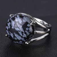 Thumbnail for Natural Gemstone Cocktail Ring-Your Soul Place
