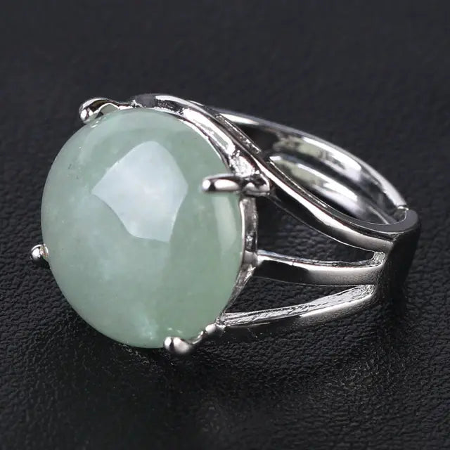 Natural Gemstone Cocktail Ring YourSoulPlace.com