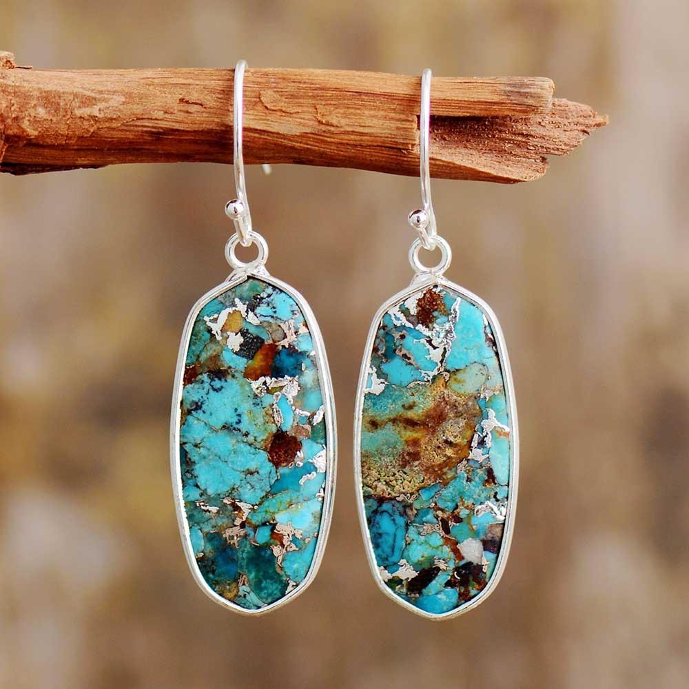 Sweet Dreams Turquoise Earrings-Your Soul Place