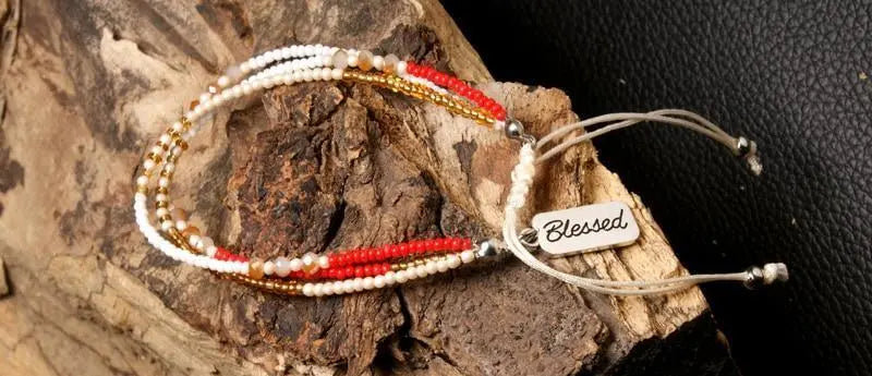 Blessed Seed Bead Layered Bracelet - Your Soul Place