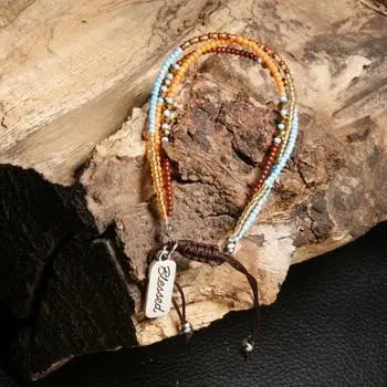 Blessed Seed Bead Layered Bracelet - Your Soul Place
