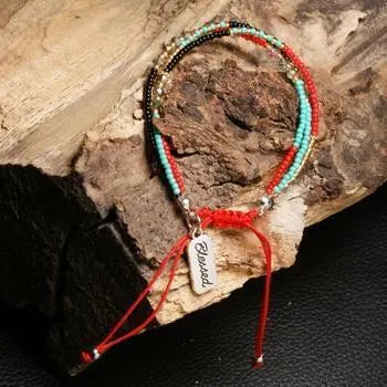 Blessed Seed Bead Layered Bracelet - Your Soul Place