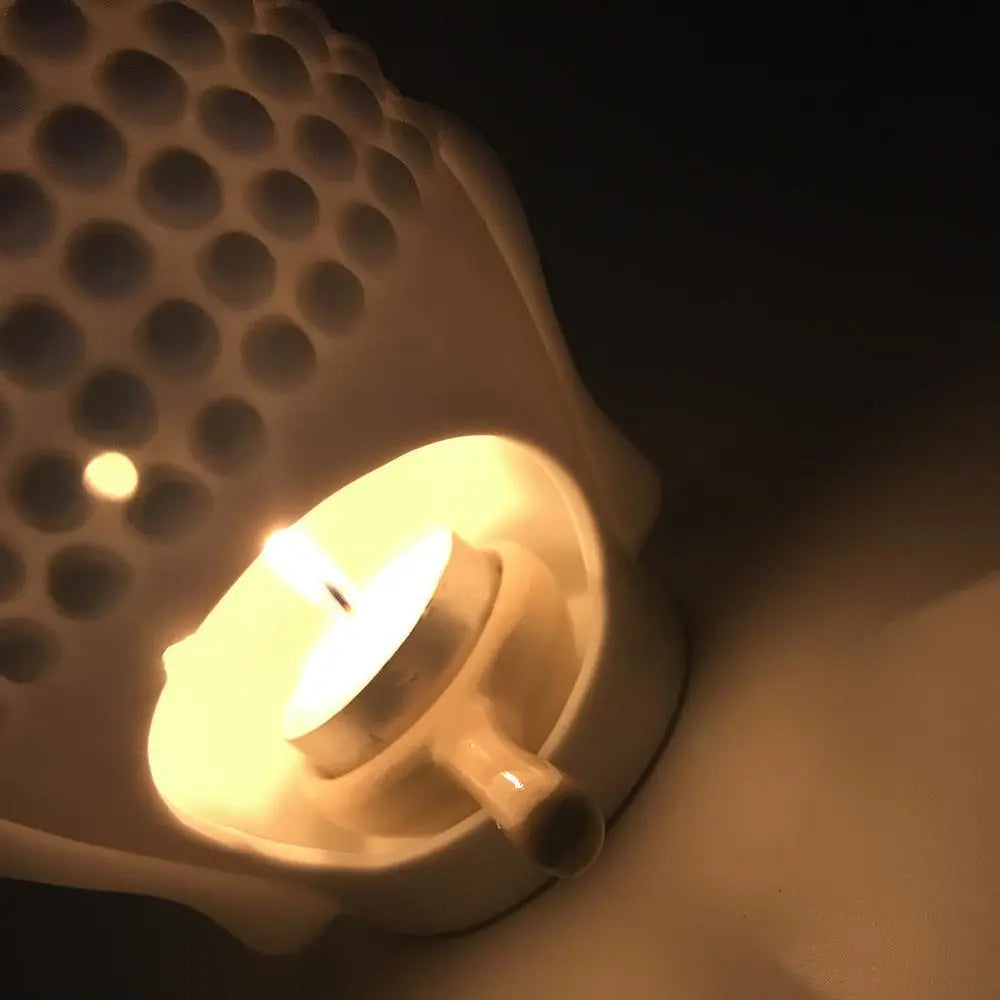 Ceramic Buddha Head Oil Burner-Your Soul Place