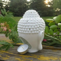Thumbnail for Ceramic Buddha Head Oil Burner - Your Soul Place