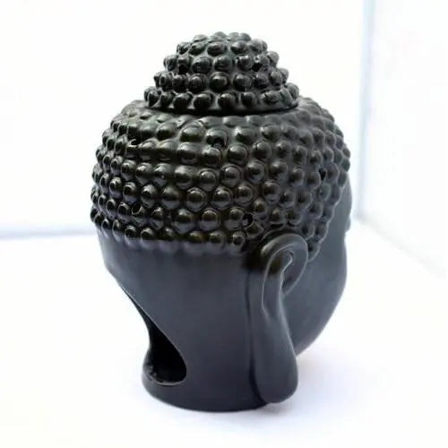 Ceramic Buddha Head Oil Burner - Your Soul Place