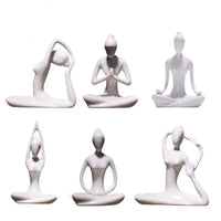 Thumbnail for Ceramic Yoga Lady Decoration-Your Soul Place