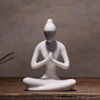 Thumbnail for Ceramic Yoga Lady Decoration - Your Soul Place