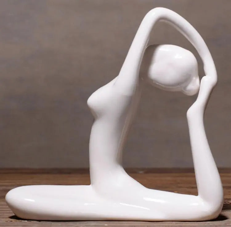Ceramic Yoga Lady Decoration - Your Soul Place