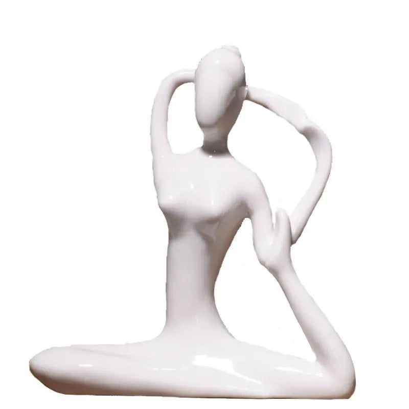 Ceramic Yoga Lady Decoration - Your Soul Place