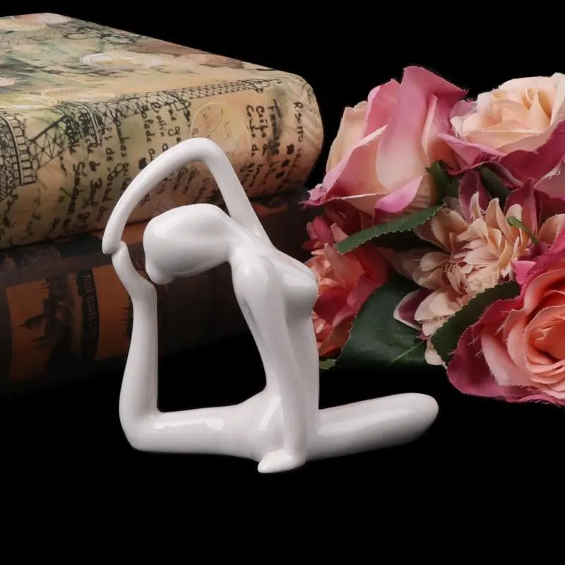 Ceramic Yoga Lady Decoration - Your Soul Place
