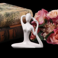 Thumbnail for Ceramic Yoga Lady Decoration - Your Soul Place