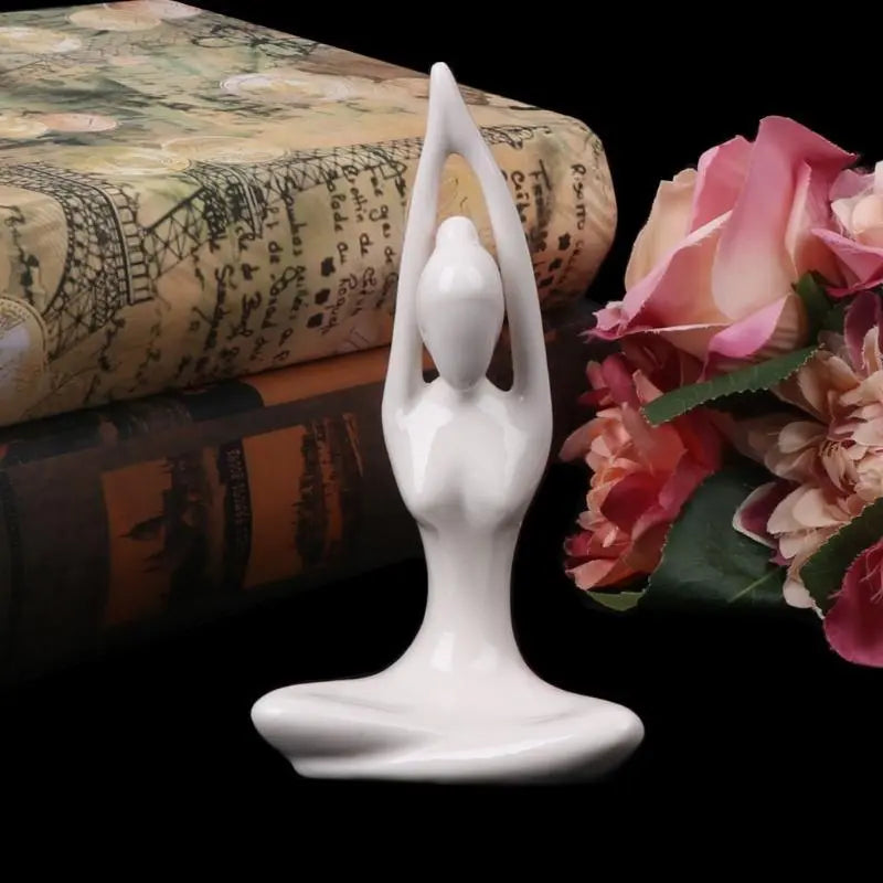 Ceramic Yoga Lady Decoration - Your Soul Place