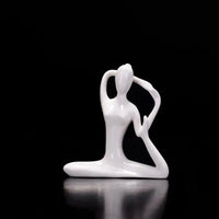 Thumbnail for Ceramic Yoga Lady Decoration-Your Soul Place
