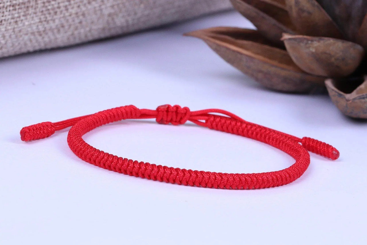 "Colors of Life" Lucky Handmade Buddhist Knots Rope Bracelet-Your Soul Place