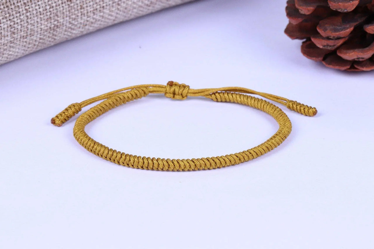 "Colors of Life" Lucky Handmade Buddhist Knots Rope Bracelet - Your Soul Place