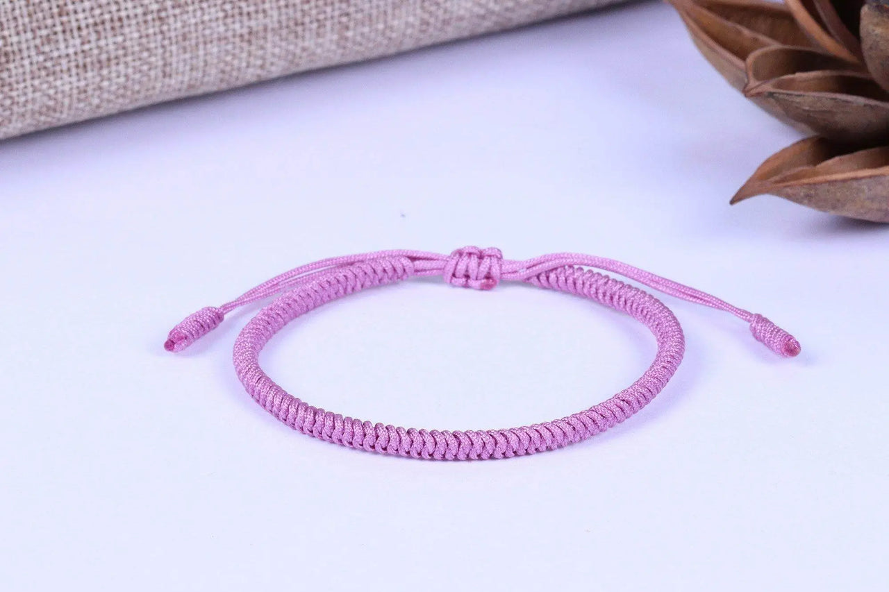 "Colors of Life" Lucky Handmade Buddhist Knots Rope Bracelet-Your Soul Place