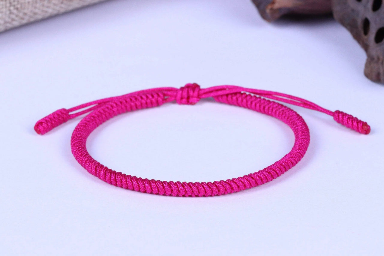 "Colors of Life" Lucky Handmade Buddhist Knots Rope Bracelet-Your Soul Place