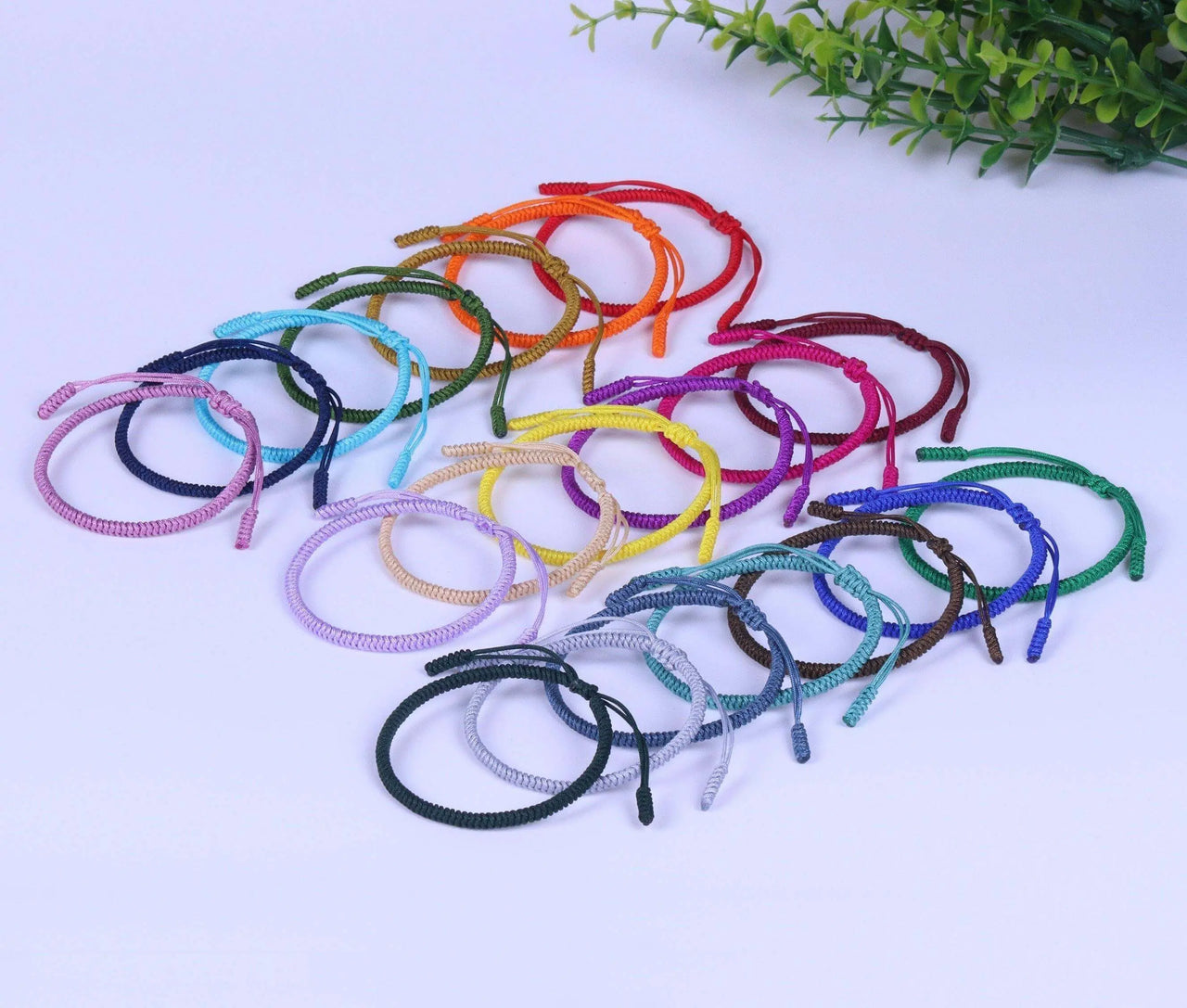 "Colors of Life" Lucky Handmade Buddhist Knots Rope Bracelet-Your Soul Place
