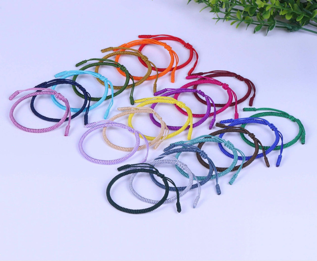 "Colors of Life" Lucky Handmade Buddhist Knots Rope Bracelet-Your Soul Place